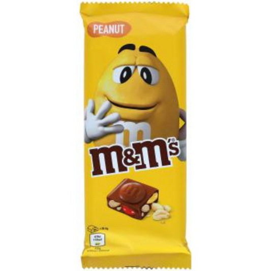 M&amp;M's Block Peanut 165g chocolat